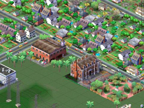 SimCity is an isometric game.